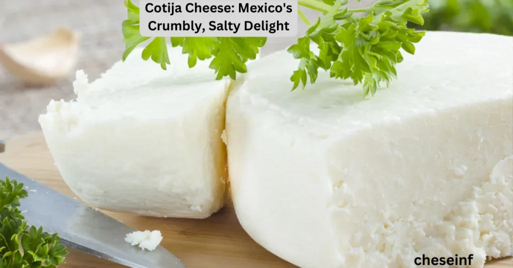 Cotija Cheese: Mexico's Crumbly, Salty Delight