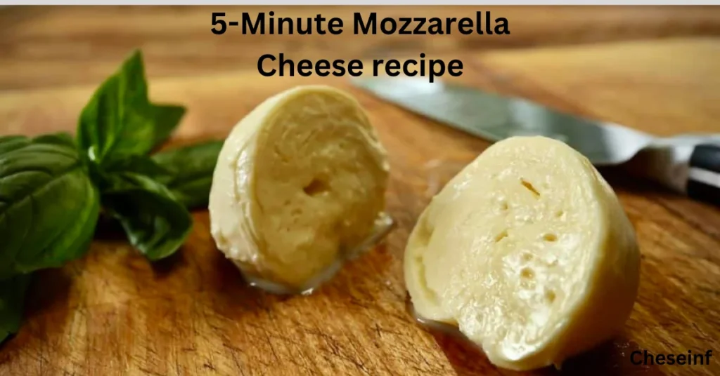 5- minute Mozzarella Cheese