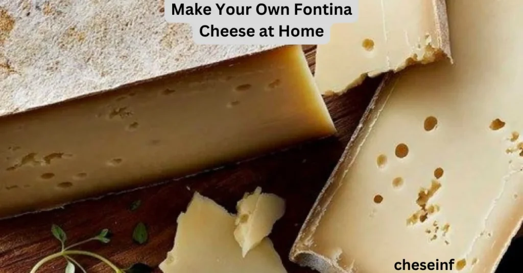 Make Your Own Fontina Cheese at Home