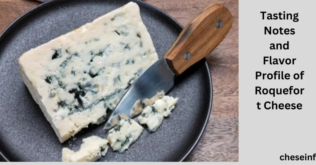 Tasting Notes and Flavor Profile of Roquefort Cheese